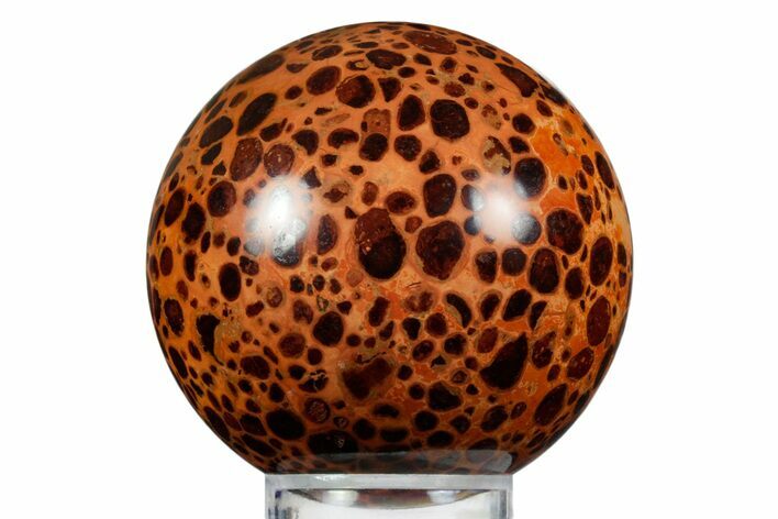 Polished Bauxite (Aluminum Ore) Sphere - Russia #354222